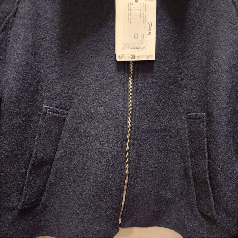 Soaked in Luxury Women's Dark Blue Utility Jacket - Picture 7 of 9